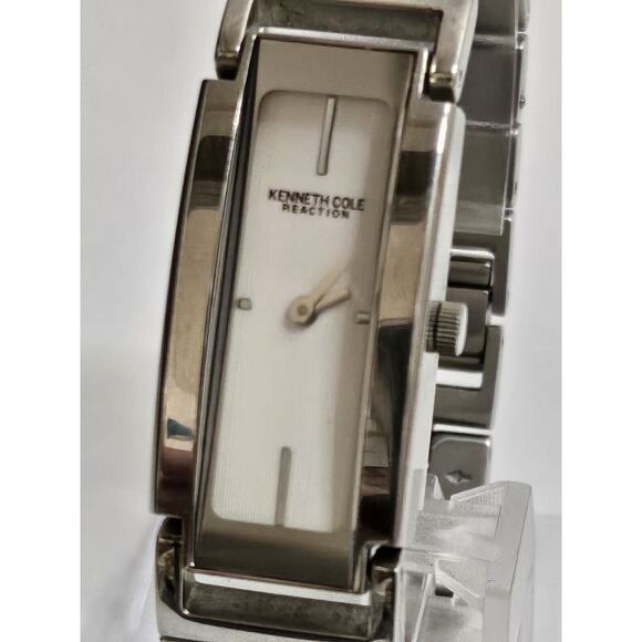 Unique Ladies Kenneth Cole KC4615 Rectangular Quartz Watch New Battery Free Ship main image 8